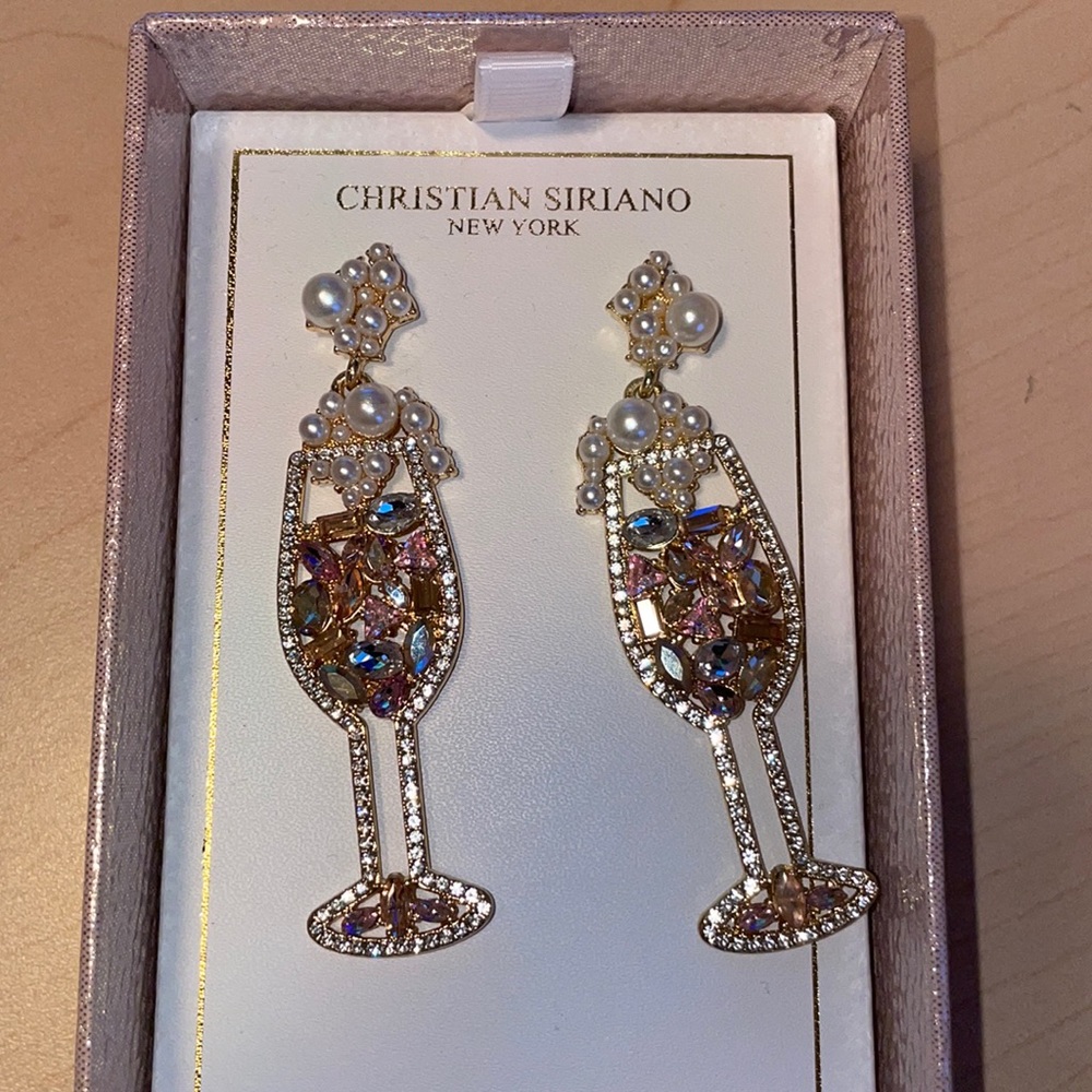 Brand new in box Christian Soriano earrings